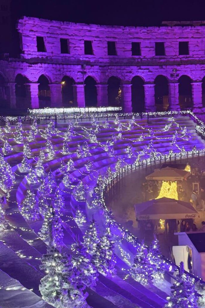 Umjetni snijeg za evente arena pula 3