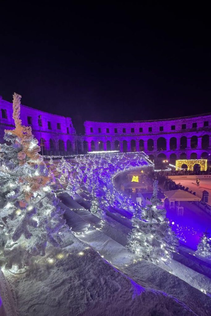 Umjetni snijeg za evente arena pula 4