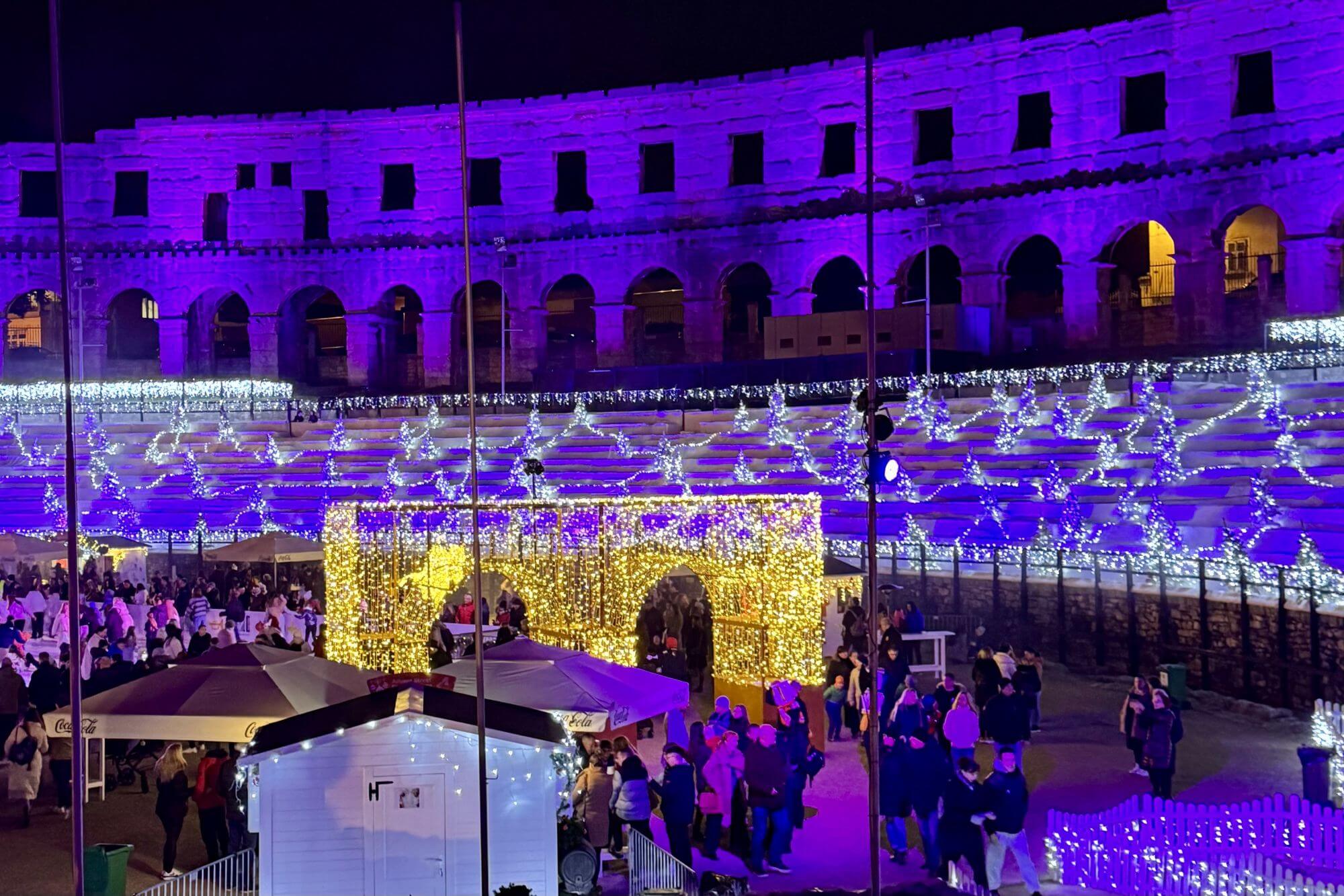 Umjetni snijeg za evente arena pula 5